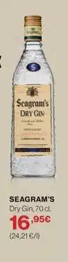 El Corte Inglés Seagram's - dry gin oferta