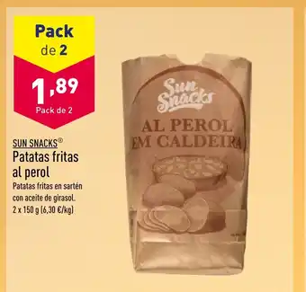 ALDI SUN SNACKS® Patatas fritas al perol oferta