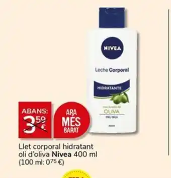Supermercados Charter NIVEA oferta