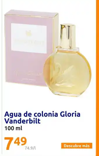 Action Agua de colonia Gloria Vanderbilt oferta
