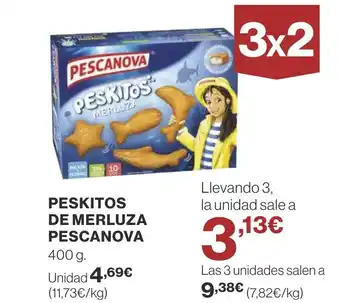 Supercor PESKITOS DE MERLUZA PESCANOVA oferta