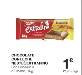 Supercor CHOCOLATE CON LECHE NESTLÉ EXTRAFINO oferta