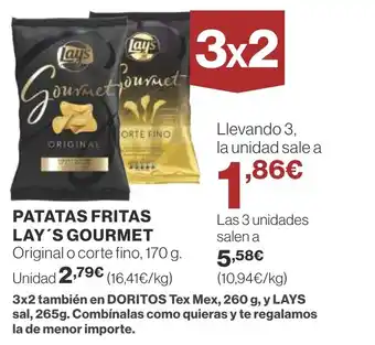 Supercor PATATAS FRITAS LAY'S GOURMET oferta