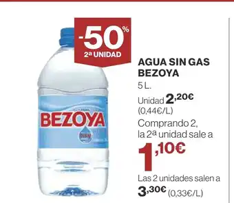 Supercor AGUA SIN GAS BEZOYA oferta