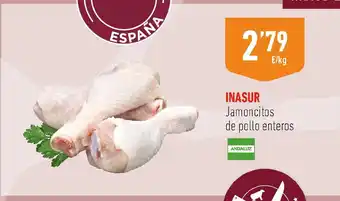 Supermercados Deza INASUR Jamoncitos de pollo enteros oferta