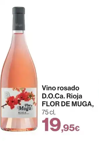 Supercor Vino rosado D.O.Ca. Rioja FLOR DE MUGA, oferta