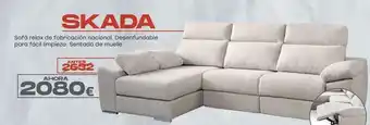 Skada sofa relax de fabricacion nacional