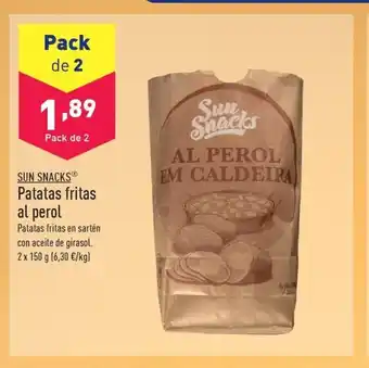 ALDI SUN SNACKS® Patatas fritas al perol oferta