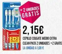 Claudio Colgate - cepillo medio extra clean oferta