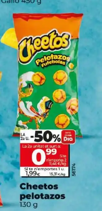 Maxi Dia Cheetos Pelotazos oferta