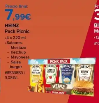 Costco HEINZ Pack Picnic oferta