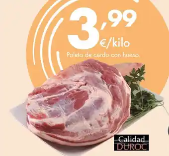 Supermercados Lupa Paleta de cerdo con hueso. oferta