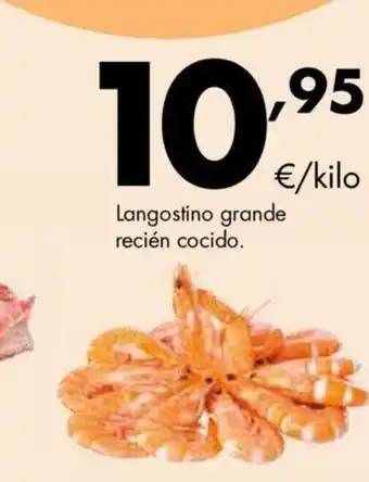 Supermercados Lupa Langostino grande recién cocido. oferta