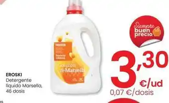 Eroski Eroski - detergente liquido marsella oferta