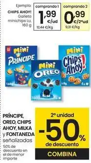 Eroski Chips ahoy - galleta minichips lu oferta