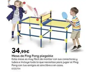 ToysRus Mesa de ping pong plegable oferta