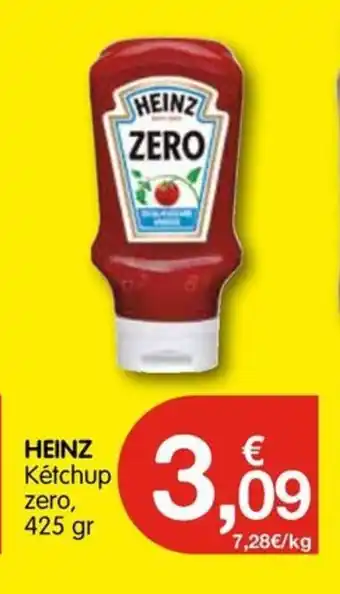 CashDiplo HEINZ Kétchup zero, oferta