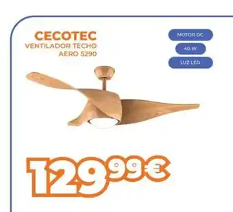 Pascual Martí CECOTEC VENTILADOR TECHO oferta