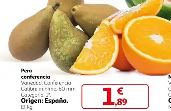 Alcampo Pera conferencia oferta