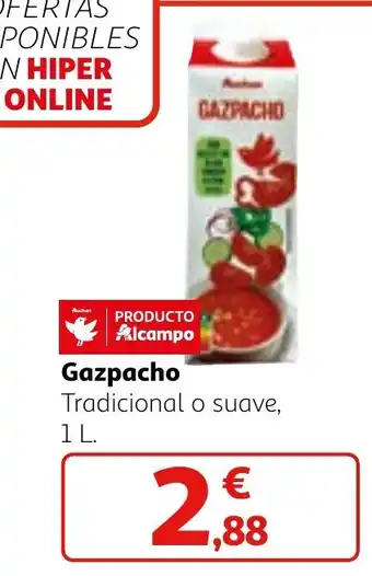 Alcampo GAZPACHO oferta