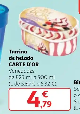 Alcampo Tarrina de helado CARTE D'OR oferta