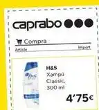 Caprabo H&s - xampú classic oferta