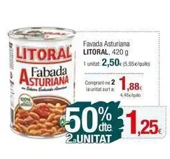 Condis Litoral - favada asturiana oferta