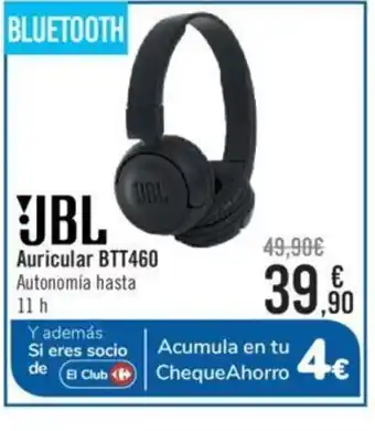 Carrefour JBL Auricular BTT460 oferta