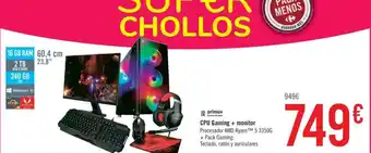 Carrefour CPU Gaming + Monitor oferta