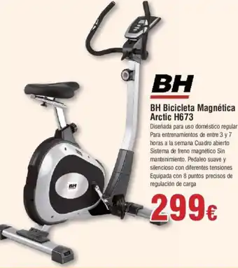 FROIZ BH Bicicleta Magnética Arctic H673 oferta