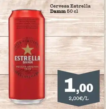 Sorli Cervesa Estrella Damm 50 cl oferta