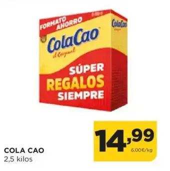 Alimerka COLA CAO oferta