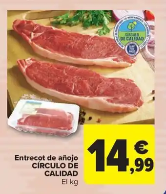 Carrefour Market Entrecot de añojo CÍRCULO DE CALIDAD oferta