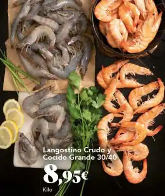 Gadis Langostino Crudo y Cocido Grande 30/40 oferta