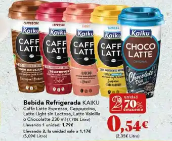 Gadis Bebida Refrigerada KAIKU oferta