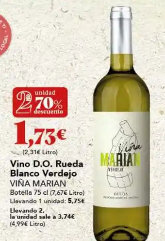 Gadis Vino D.O. Rueda Blanco Verdejo oferta