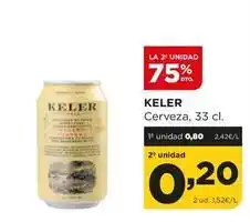 Alimerka Keler - cerveza oferta