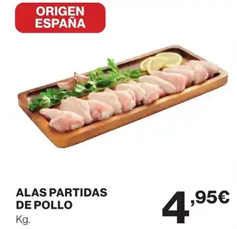 Hipercor ALAS PARTIDAS DE POLLO oferta