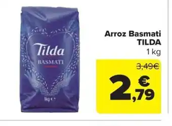 Carrefour Market Arroz Basmati TILDA oferta