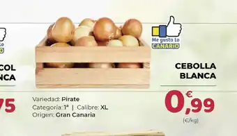 SPAR Gran Canaria CEBOLLA BLANCA oferta