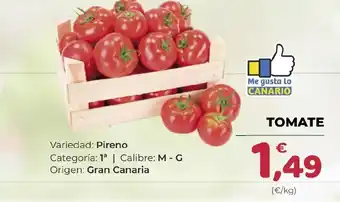 SPAR Gran Canaria TOMATE oferta