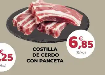 SPAR Gran Canaria COSTILLA DE CERDO CON PANCETA oferta