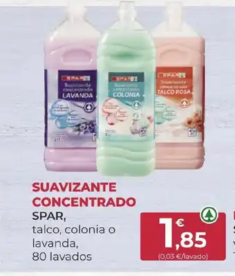 SPAR Gran Canaria Suavizante concentrado oferta