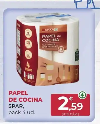 SPAR Gran Canaria PAPEL de COCINA oferta