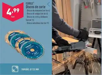 ALDI Ferrex - discos de corte oferta