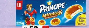 Dia Lu - galletas principe estrellas de chocolate con leche oferta