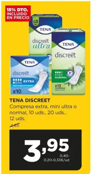 Alimerka TENA DISCREET oferta