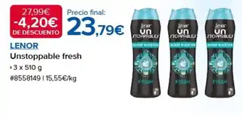 Costco LENOR Unstoppable fresh oferta