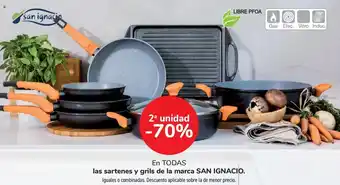 Carrefour San Ignacio En Todas las sartenes y grils de la marca oferta