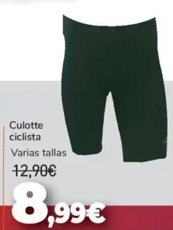 Carrefour Culotte ciclista Varias tallas oferta
